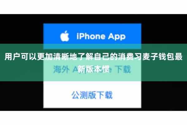 用户可以更加清晰地了解自己的消费习麦子钱包最新版本惯