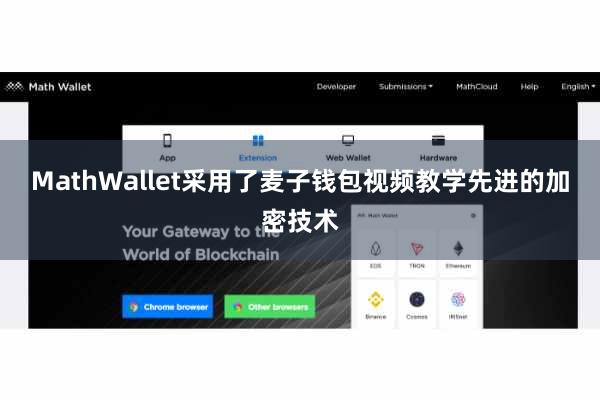 MathWallet采用了麦子钱包视频教学先进的加密技术